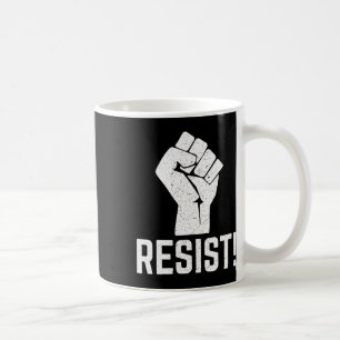 Mug Résister à la résistance de la main Vintage