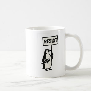 Mug Résister à l'activisme des pingouins