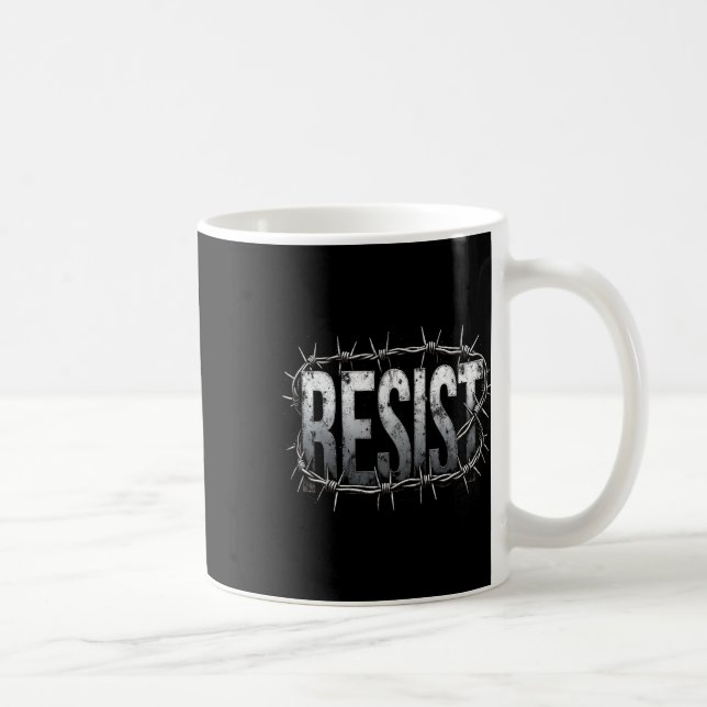 Mug Résister au protest politique  (Droite)
