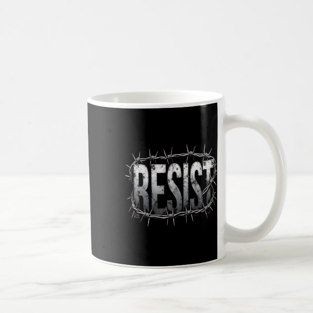 Mug Résister au protest politique _3  (Droite)