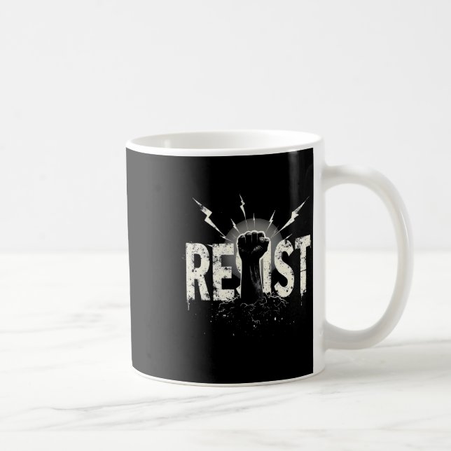 Mug Résister au protestation politique  (Droite)
