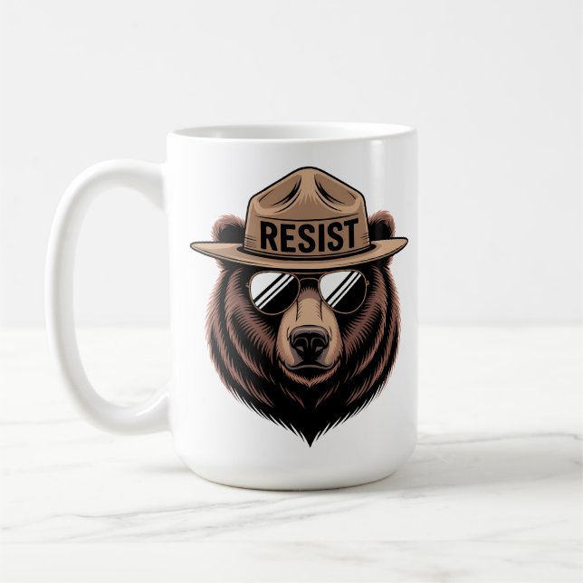 Mug Résister au Ranger Ours (Gauche)