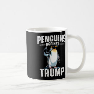 Mug Résister aux pingouins contre Trump - Faire de l'i