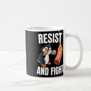 Mug Résister Et Combattre Penguin Boxing Tarif Penguin