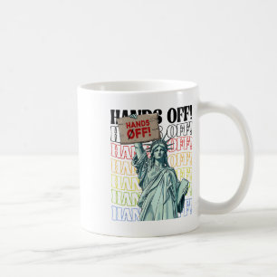 Mug Résister Mains Hors Vintage Nous Le Peuple América