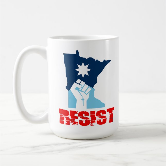 Mug Résister Poing Levant Minnesota (Gauche)
