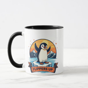 Mug Résistez À Ce Que Je Me Tiens Avec Les Pingouins A