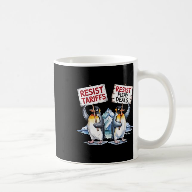 Mug Résistez À La Manifestation Des Pingouins Contre L (Droite)