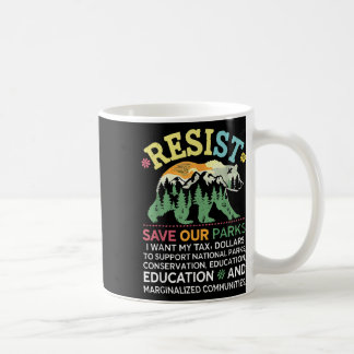 Mug Résistez À Sauver Nos Parcs Soutien Parc National