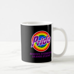 Mug Résistez à Trump, enlevez les taches orange tenace