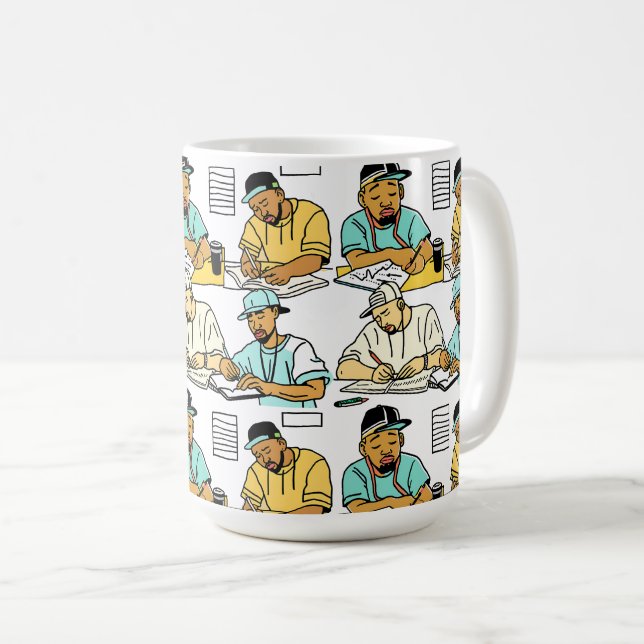 Mug Résolution inébranlable (Devant droit)