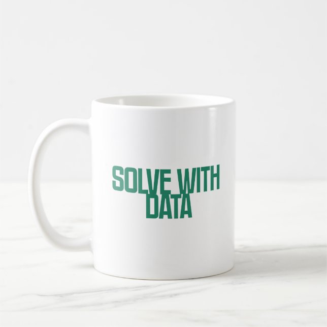 Mug Résoudre avec les données | Résolution analytique  (Gauche)