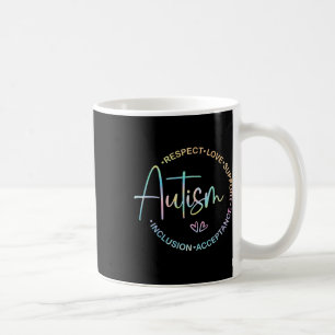 Mug Respect Love Support Sensibilisation sur l'autisme