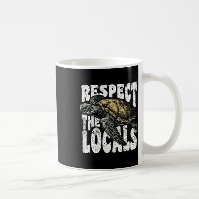 Mug Respectez Le Conservat Du Jour des terres Des Tort (Droite)
