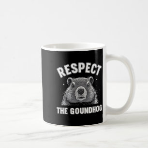 Mug Respectez le jour de la marmotte drôle de jour de