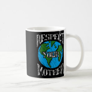 Mug Respectez l'environnement vert de la Journée de la