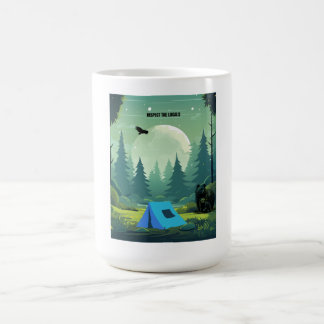 Mug Respectez les locaux - Ours sauvage