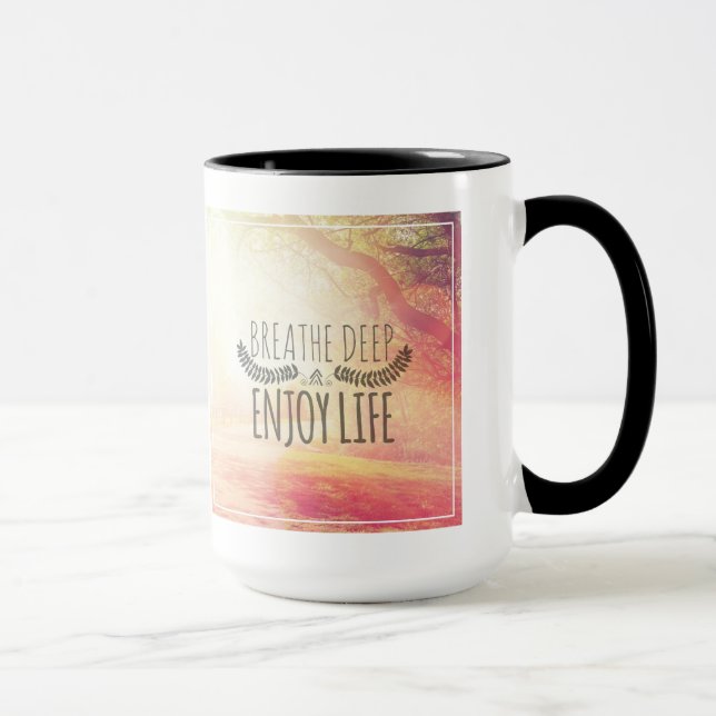 Mug Respirez profondément (Droite)