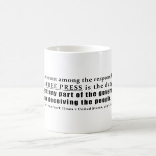 Mug Responsabilités d'une citation de presse libre