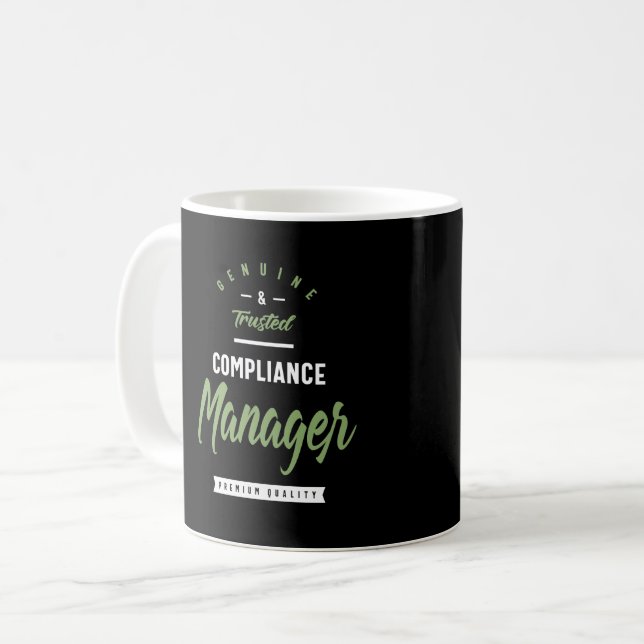 Mug Responsable de la conformité (Devant gauche)