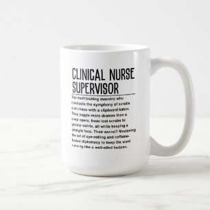 Mug Responsable de l'infirmière clinique