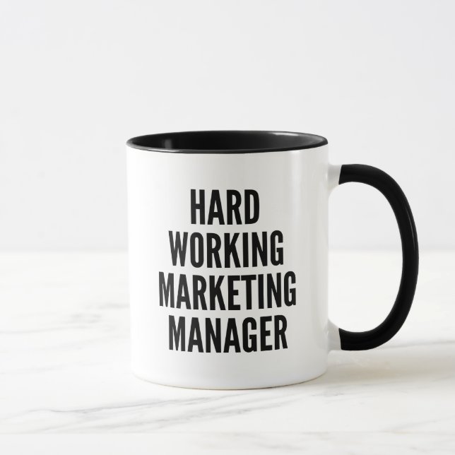 Mug Responsable marketing de travail (Droite)