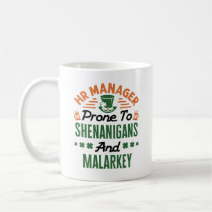 Mug Responsable RH Jour de la Saint Patrick Shenanigan