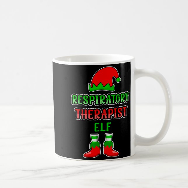 Mug Resratory Therast Elf Resratory Therapy Christmas  (Droite)