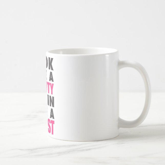 Mug Ressemblez à un train de beauté comme une bête (Droite)