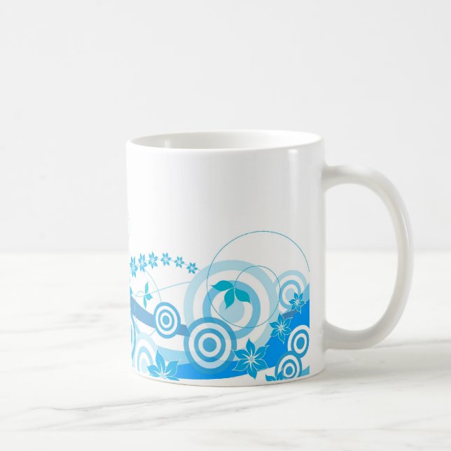 Mug Ressort bleu (Droite)