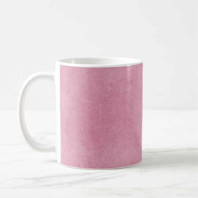 Mug Ressort de texture rose rose papier (Gauche)