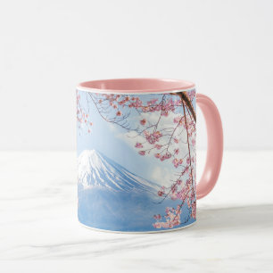 Mug Ressort du lac   mountain   Kawaguchiko de Fuji au