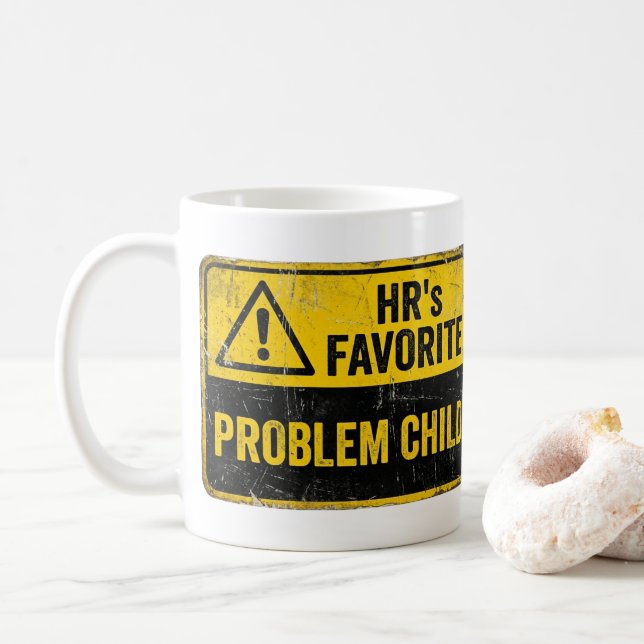 Mug Ressources Humaines Déambulant Infraction RH Perfo (Avec donut)