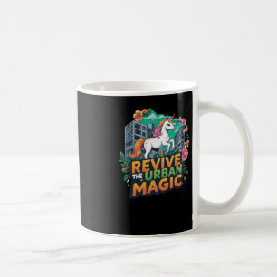 Mug Ressusciter la Licorne Magique Urbaine Autocollant