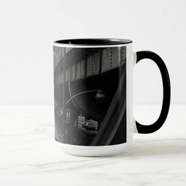 Mug Restaurant Blackhawk de Chicago 1960's Photo Origi (Droite)