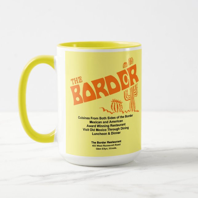 Mug Restaurant Border, Glen Ellyn, IL (Gauche)