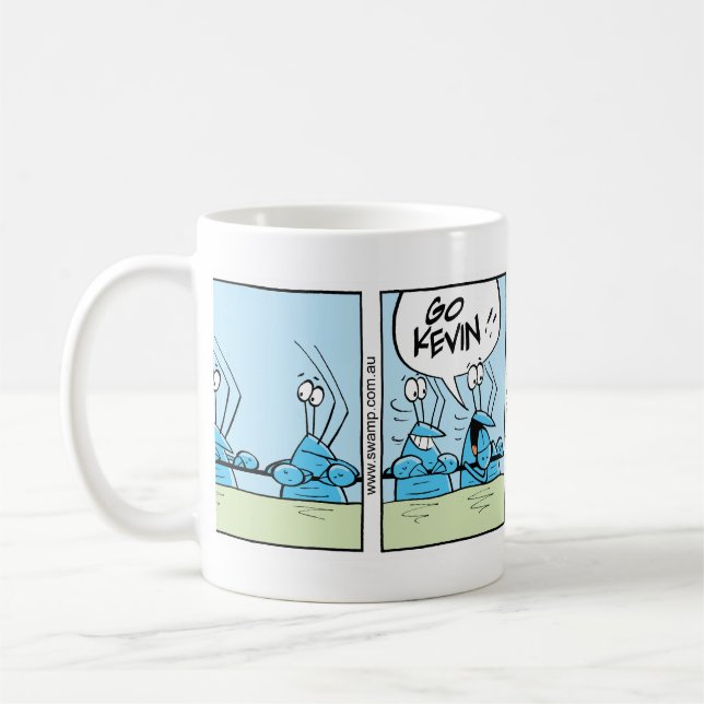 Mug Restaurant drôle d'écrevisses comique (Gauche)