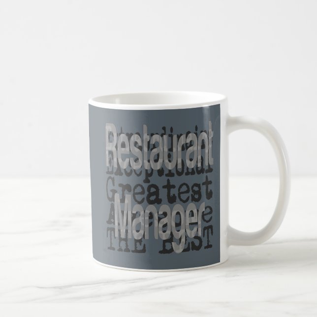 Mug Restaurant Manager Extraordinaire (Droite)