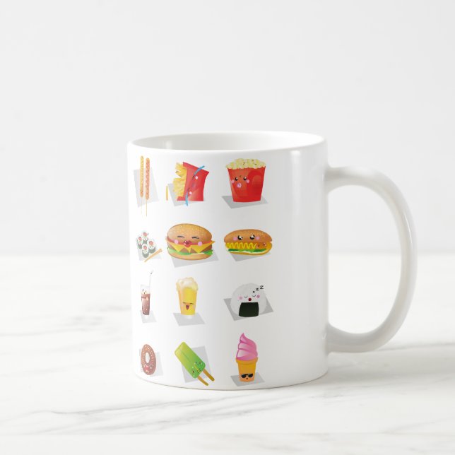 Mug restauration rapide kawaii (Droite)
