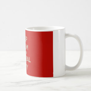 Mug Reste calme, c'est juste un bébé royal.