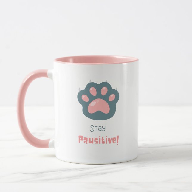 Mug rester pawsitif (Gauche)