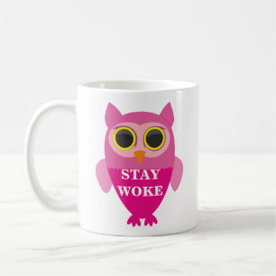 MUG RESTER WOKE OWL