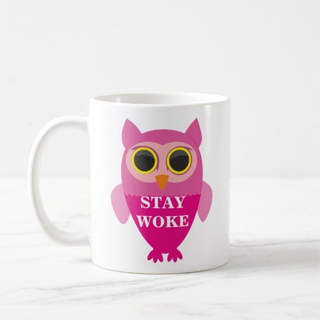 MUG RESTER WOKE OWL (Gauche)
