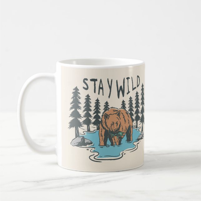Mug Restez à l'abri (Gauche)