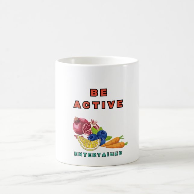 Mug "Restez actif et dynamique grâce à notre design dy (Centre)