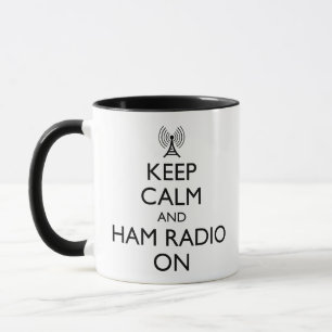 Mug Restez Au Calme Et Éteignez La Radio Ham