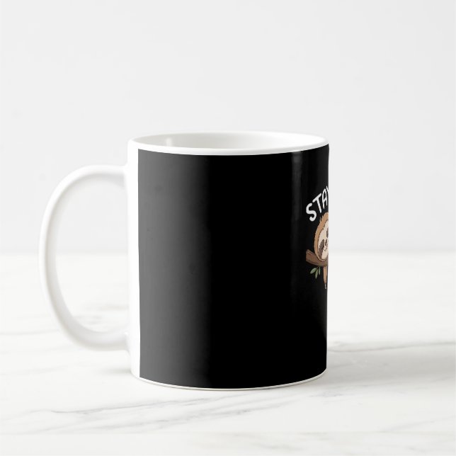 Mug Restez bizarre paresse drôle pour les hommes amour (Gauche)