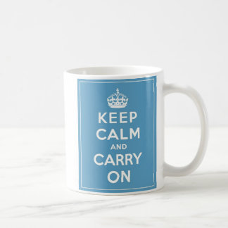 Mug Restez calme et continuez sur 12 oz.mug