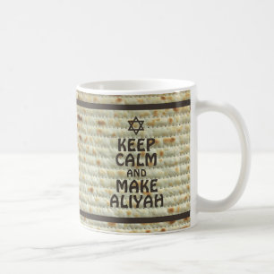 Mug Restez Calme Et Faites De L'Aliyah - Matzah