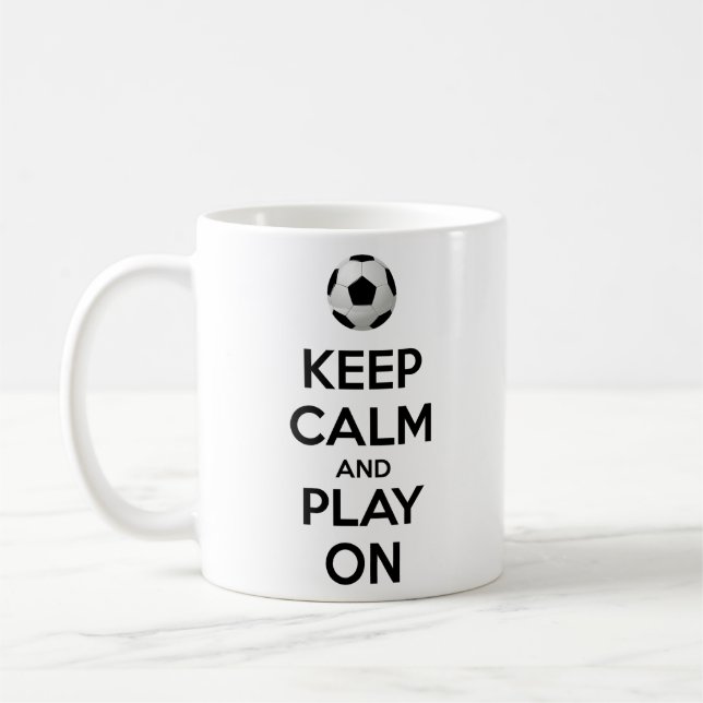 Mug Restez calme et jouez (Gauche)